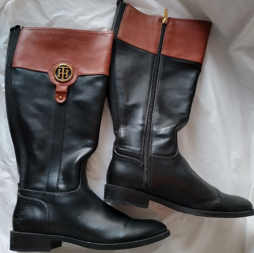 Tommy Hilfiger Shano Women Classic Ridding Boots Size 9